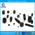 Stock SS Socket Set Screw with Knurled Cup Point